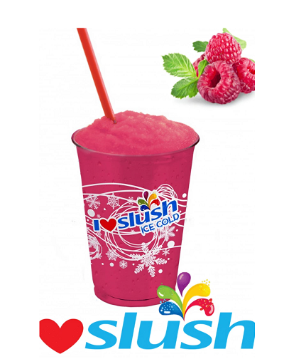 Buleberry & Strawberry Slush Ice Drink 
